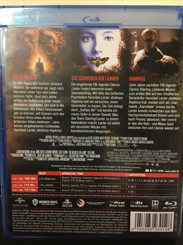 Hannibal Lecter Trilogie von Universal Pictures Germ... | DVD | Zustand sehr gut
