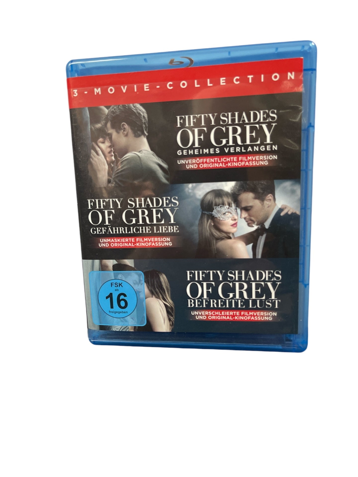 Blu-ray: Fifty Shades Of Grey - 3 Movie-Collection