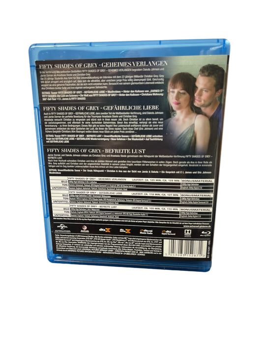 Blu-ray: Fifty Shades Of Grey - 3 Movie-Collection