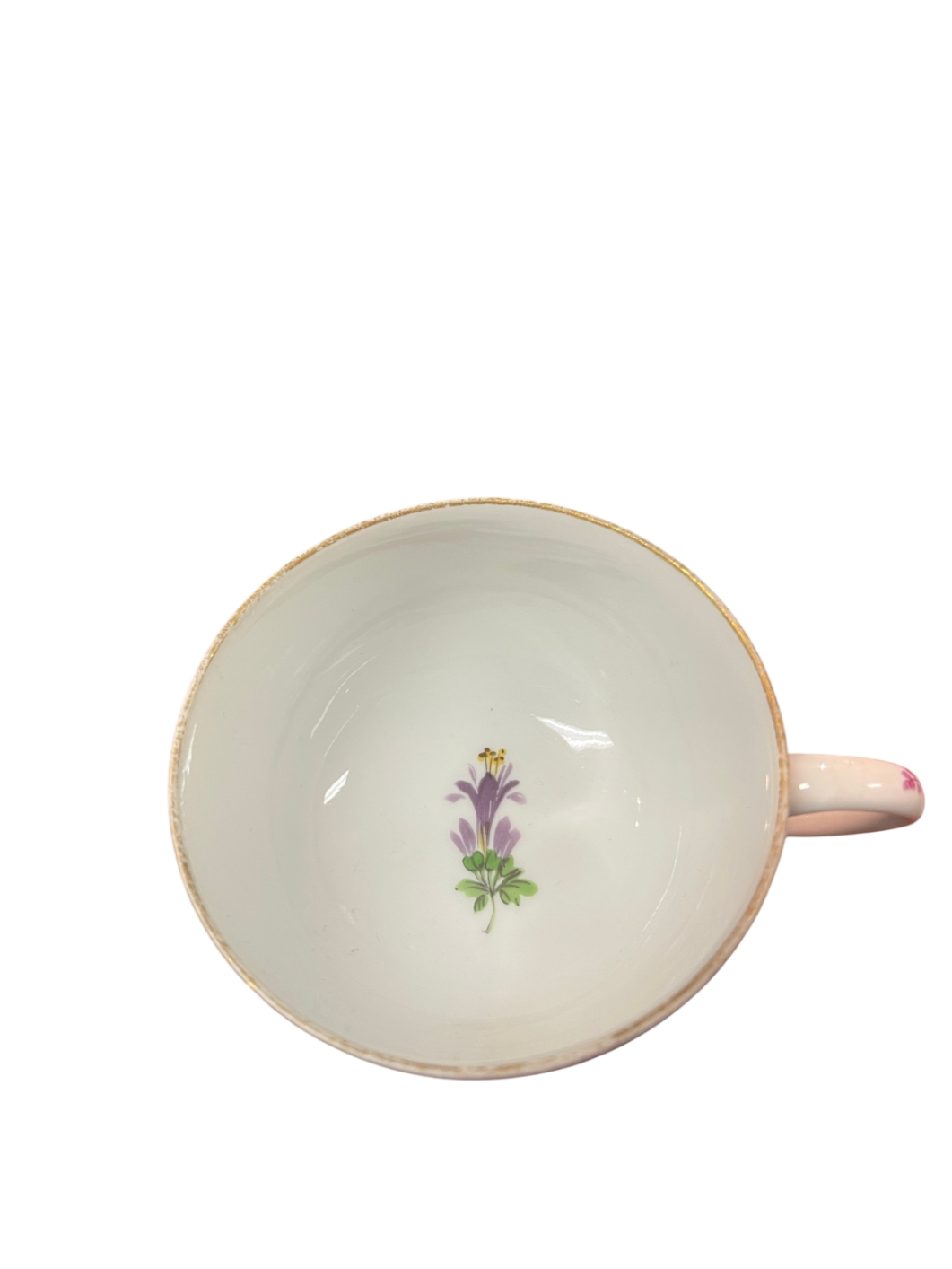 Meissen Tasse Blumen-Dekor Porzellan, handbemalt, 2. Wahl, ohne Untertasse