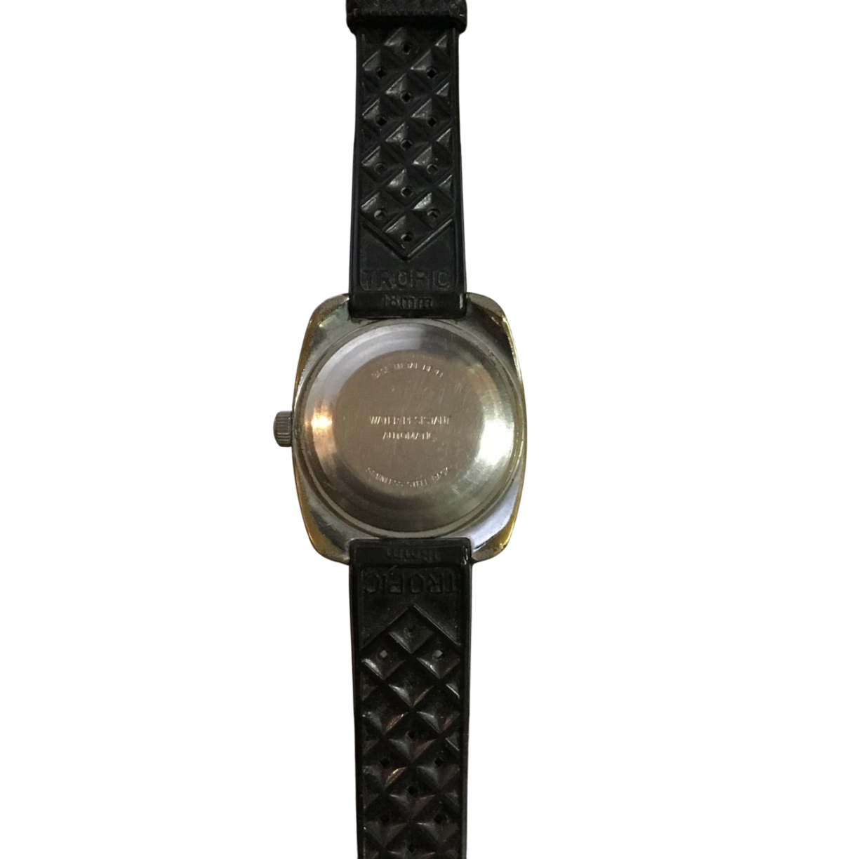 🕰️ Timex Automatic 25M – Vintage Armbanduhr 70er Jahre – Automatik – Tropic Band