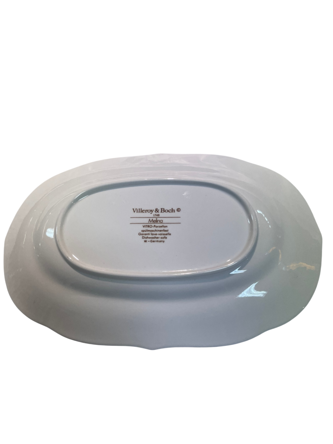 Villeroy & Boch Melina Servierplatte oval 22,5 cm – Obstdekor