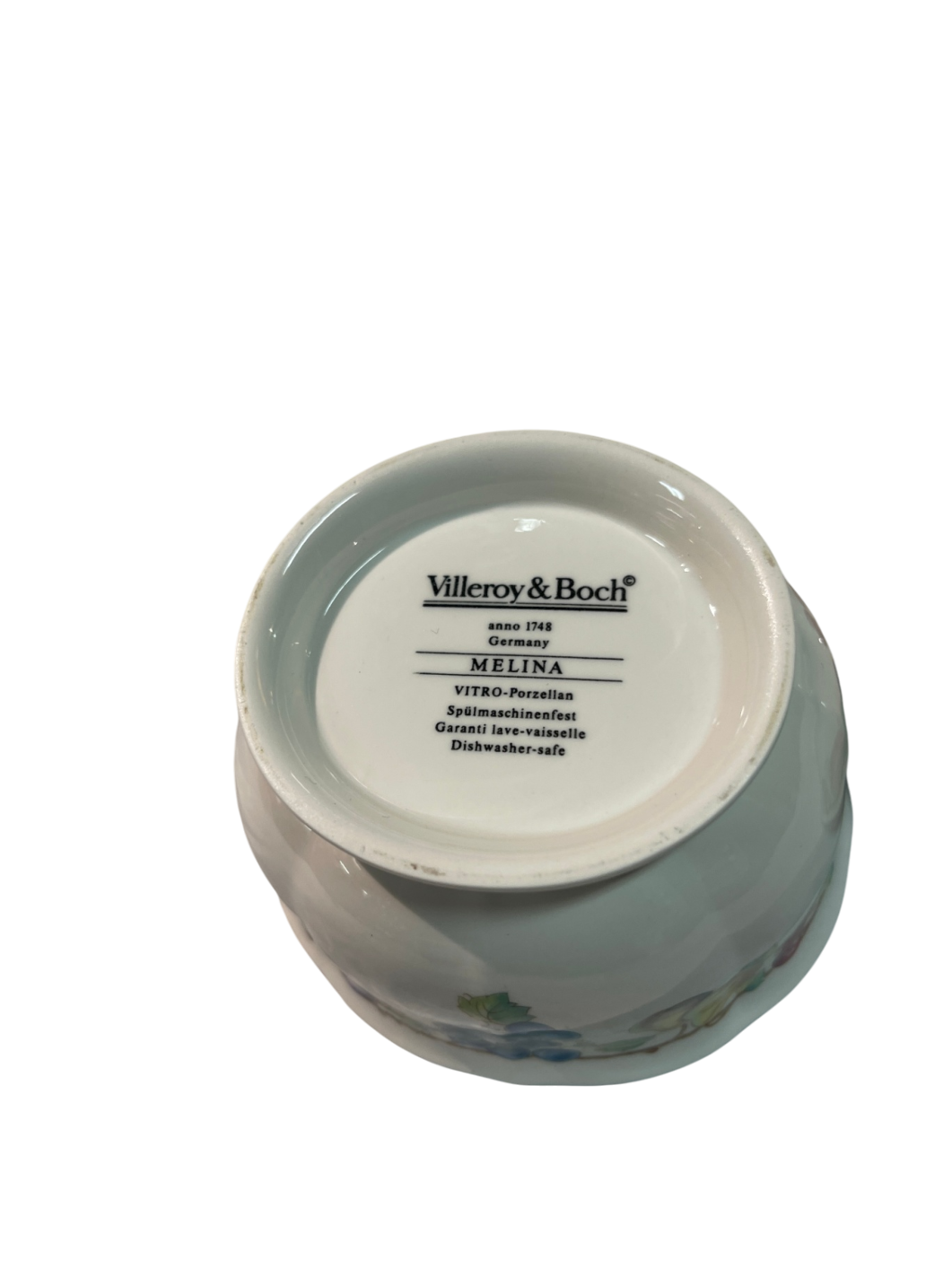 Villeroy & Boch Melina Zuckerdose 0,25 L mit Deckel – Obstdekor