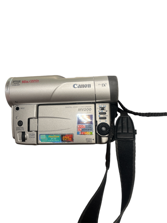 📹 Canon MV200 PAL Digital Video Camcorder (MiniDV)