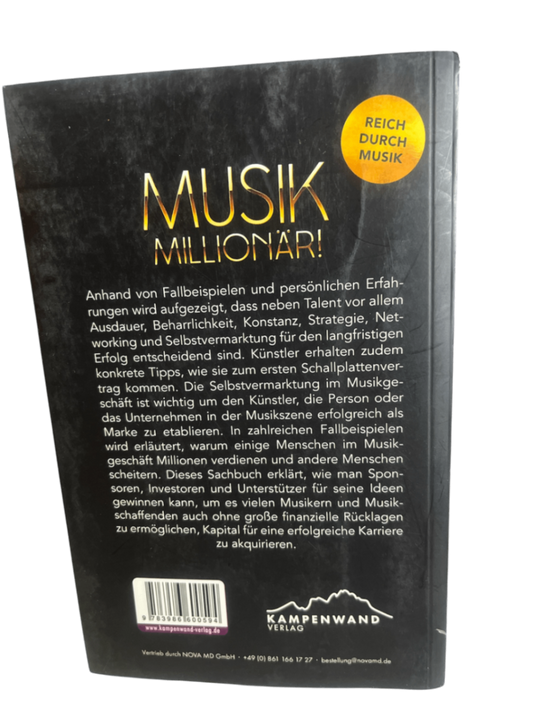 Musik Millionär / Reich durch Musik Taschenbuch