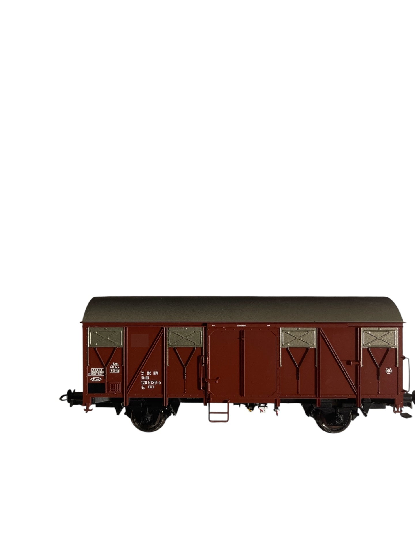 Rivarossi HR6136-04 gedeckter Güterwagen Gs1206 DR Ep. IV – H0 – OVP