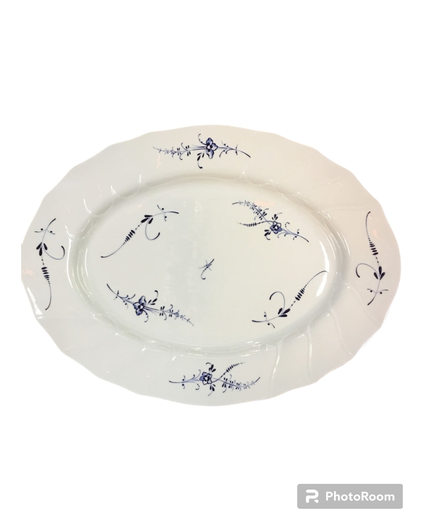 Platte oval Alt Luxemburg/Vieux Luxembourg Villeroy & Boch 35,5 x 27 cm