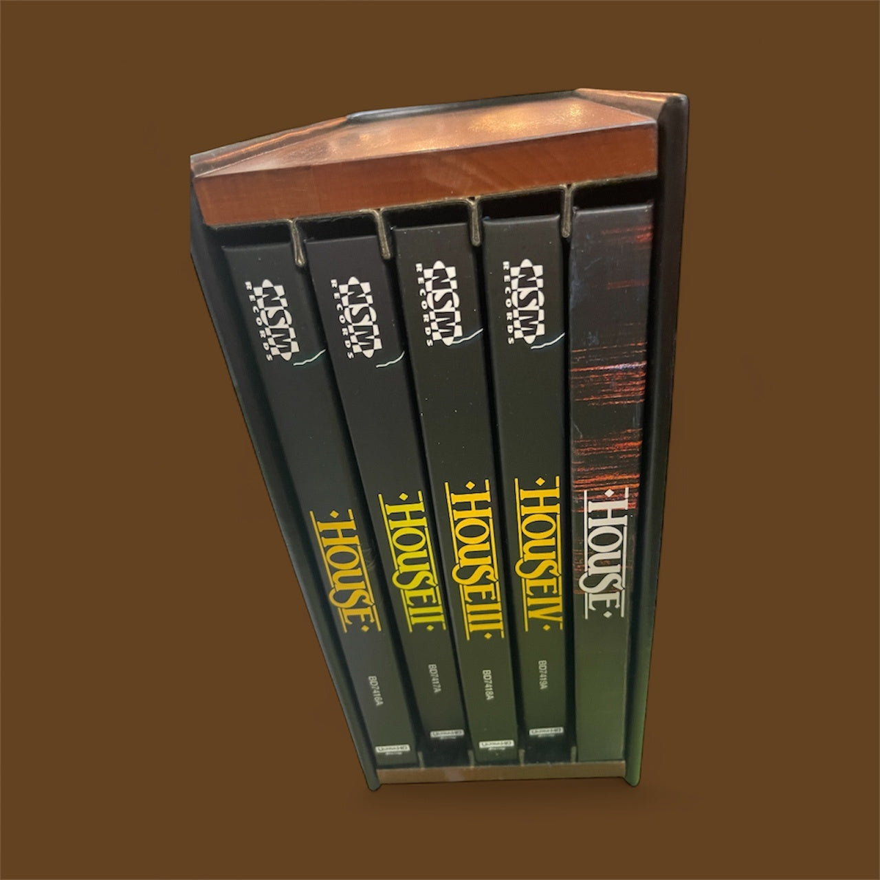 House 1-4 [4K UHD uncut - Lederschuber 5 Mediabooks