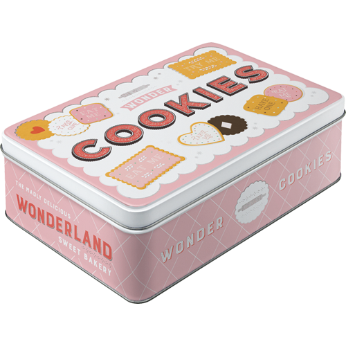 Blechdose Flach »Wonder Cookies« (Neuware incl. 19% MwSt.) NostalgicArt