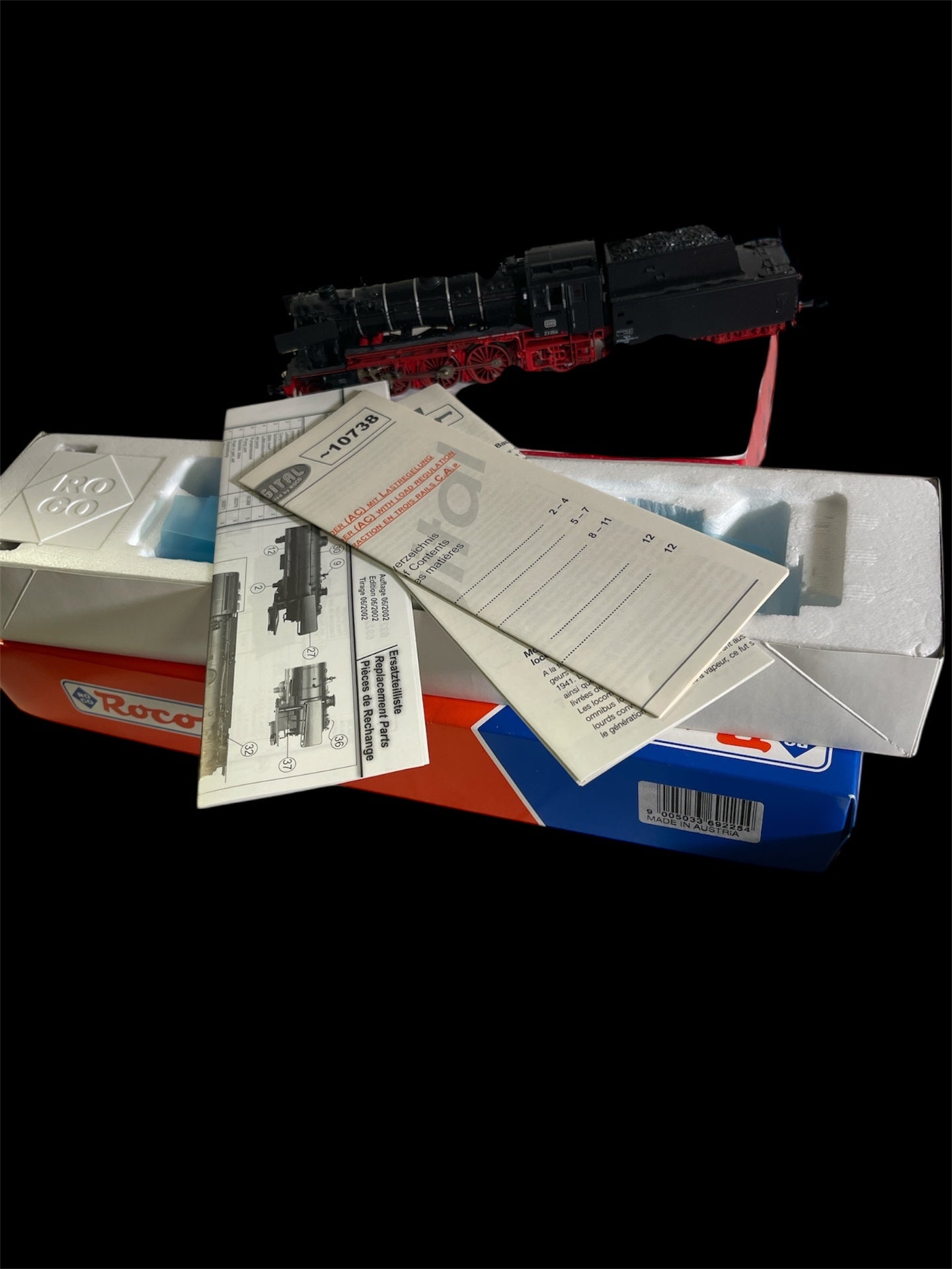 Roco H0 Lokomotive 69225 Wechselstrom Analog & Digital DB 23054 Epoche III