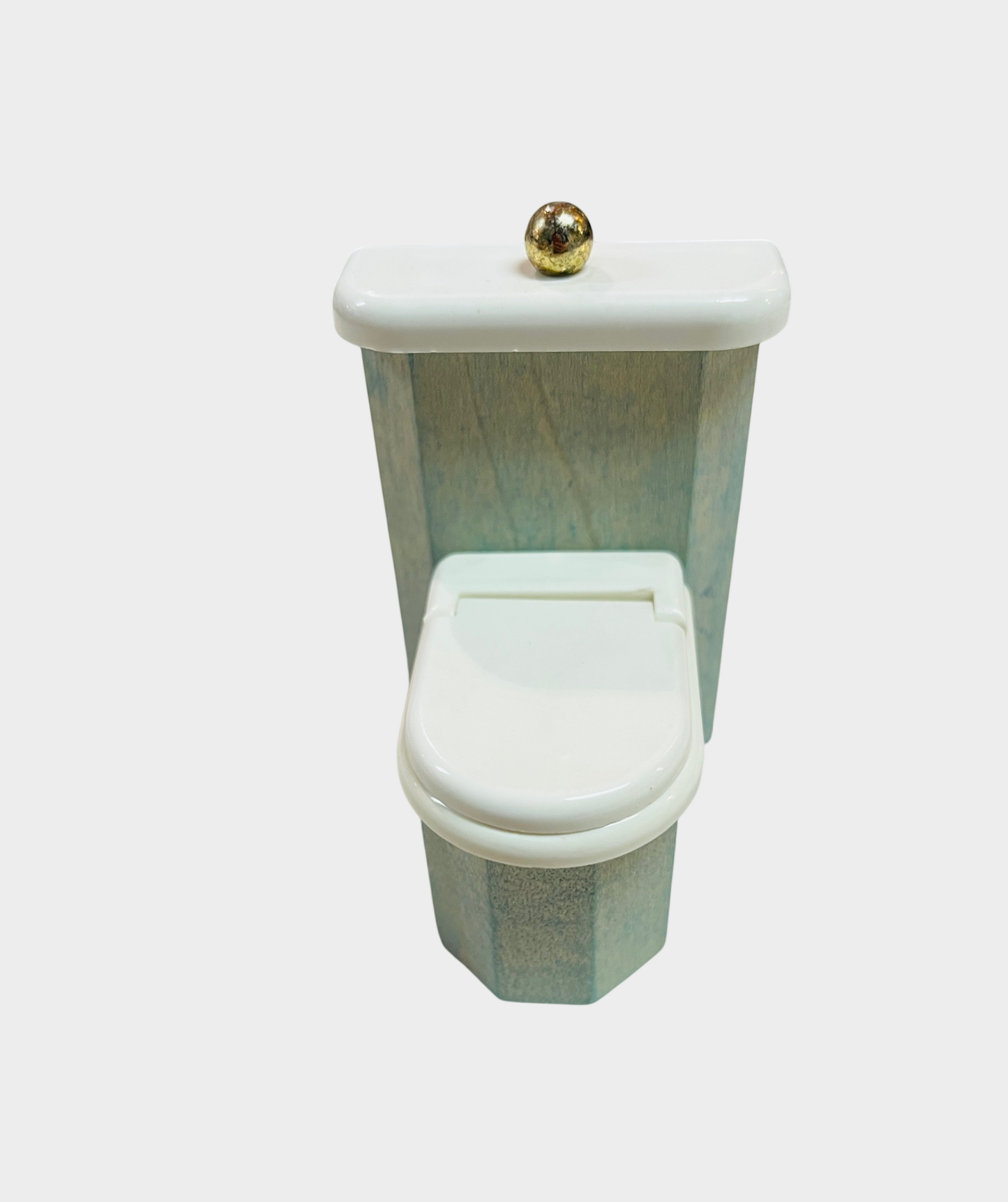 Bodo Hennig Puppenhaus WC / Toilette – Holz & Kunststoff – Maßstab 1:12