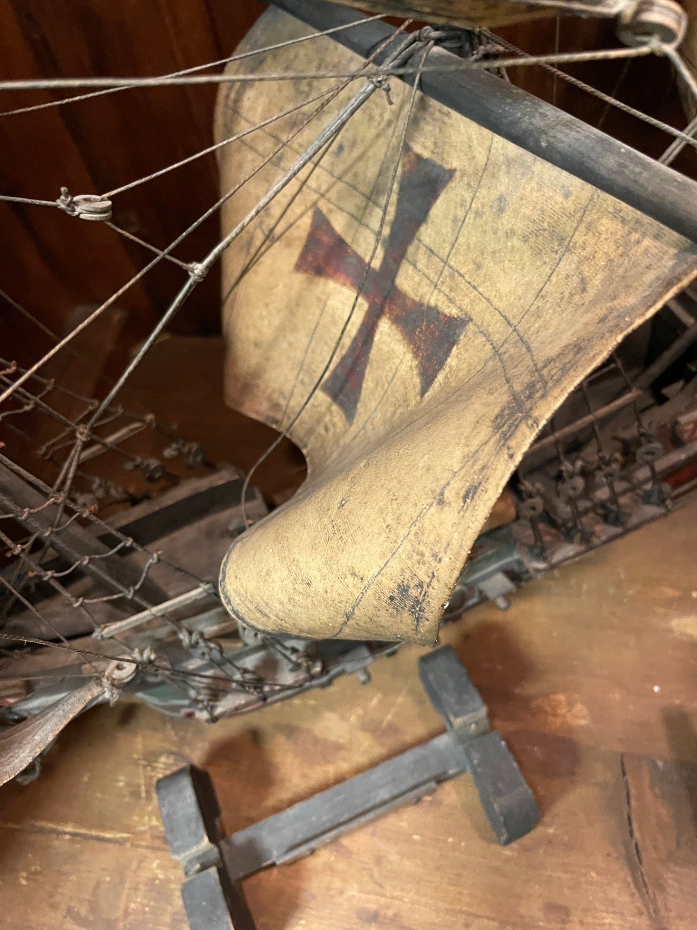 Santa Maria Modellbauschiff – historisches Segelschiff – stark bespielt – Bastler/Fans
