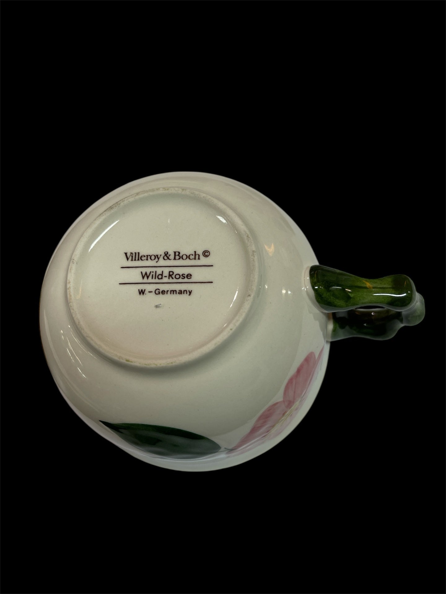 Villeroy Boch Wildrose Jumbo Tasse / Cappuccino / große Tasse B