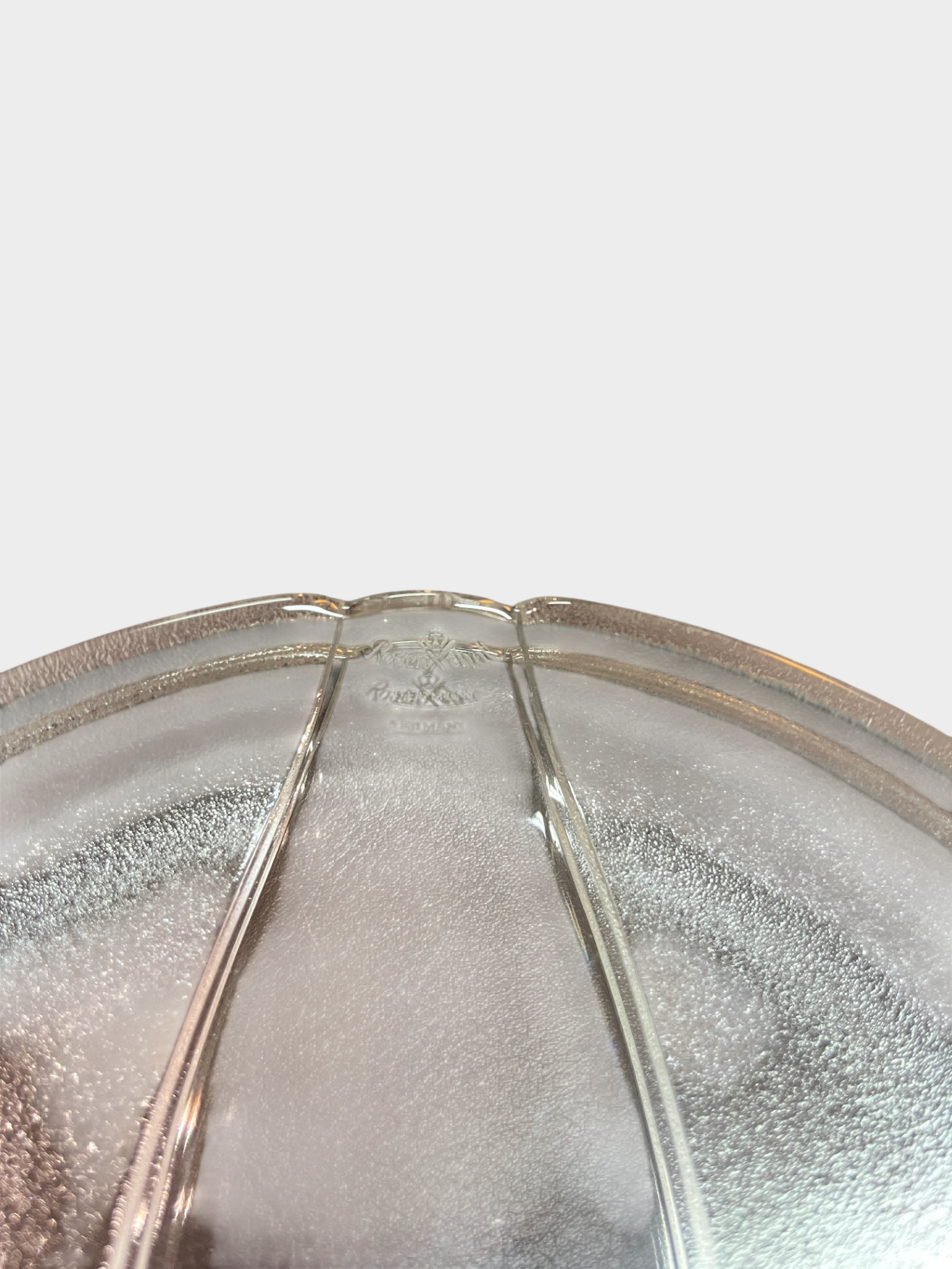 Rosenthal Paso Doble Glas Servierplatten 2er Set 16 cm