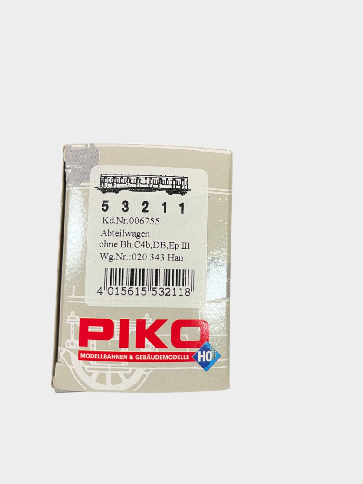 Piko 53211 H0 Abteilwagen DB neu OVP