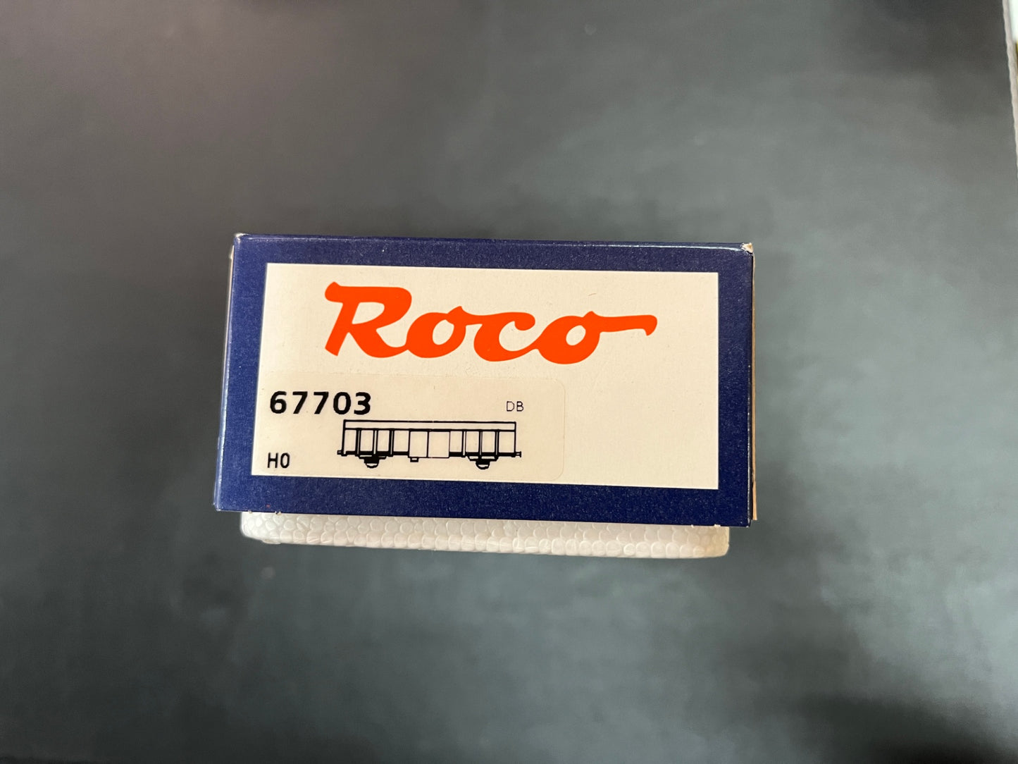 Roco H0 Gedeckter Güterwagen DB 67703 OVP