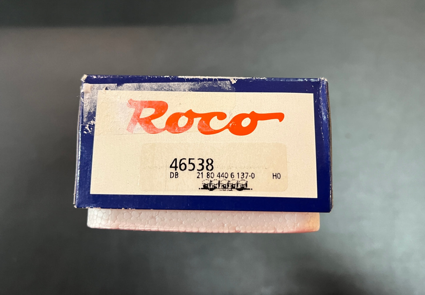 Roco 46538 H0 Behältertragwagen DB Von Haus zu Haus OVP