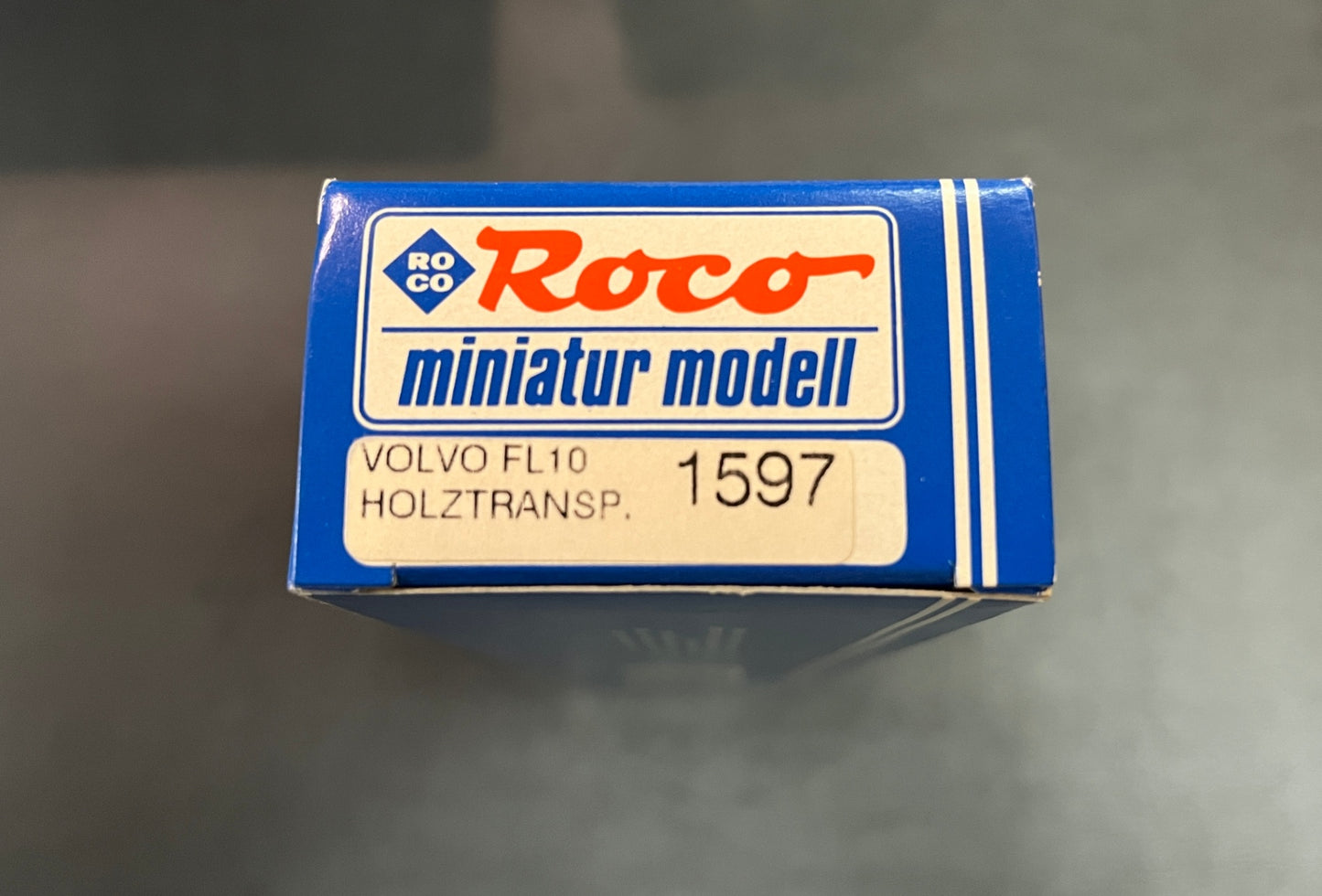 Roco 1597 Miniatur Modell Volvo LKW Holztransporter Neu OVP