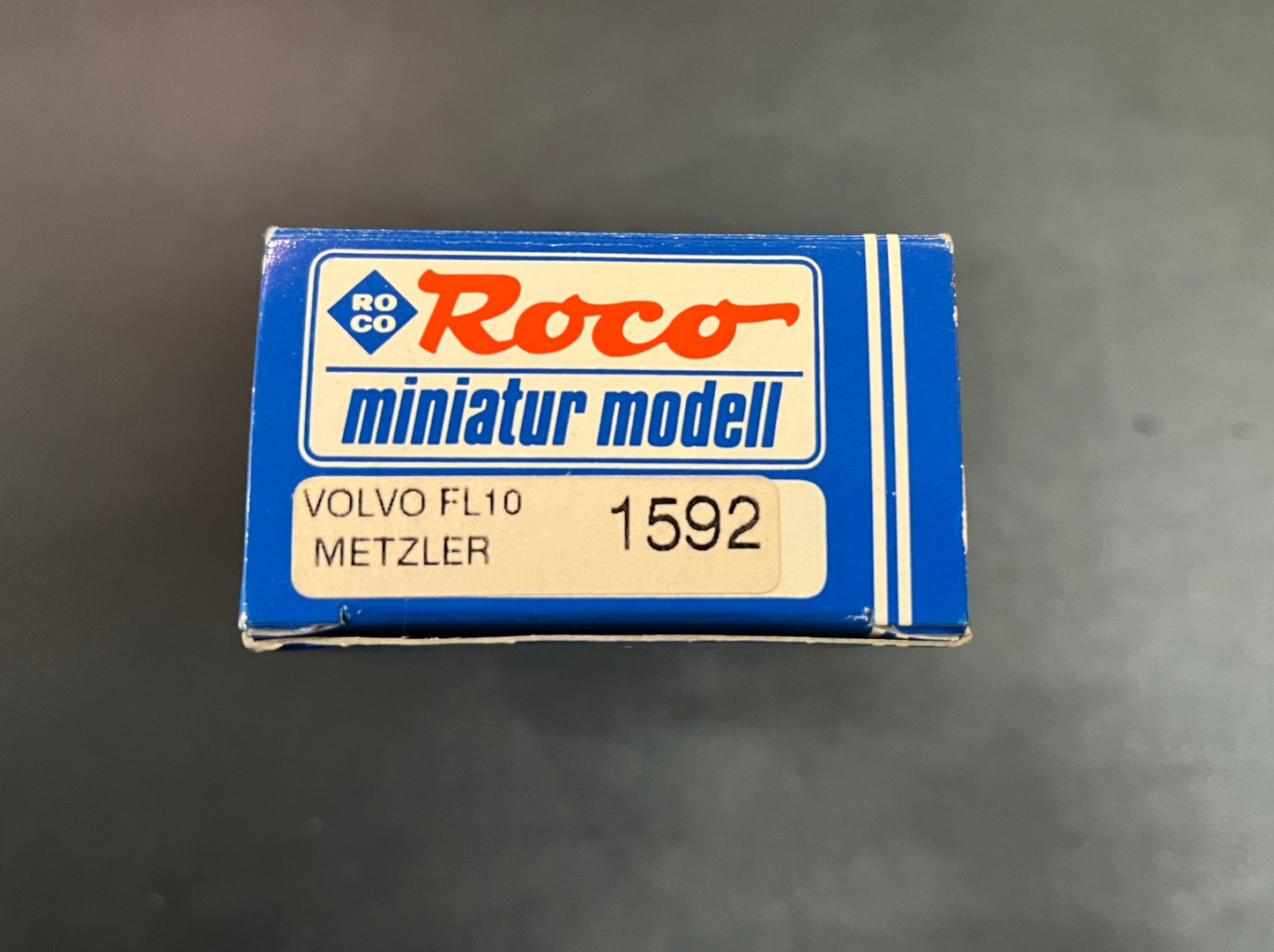 Roco 1592 H0 Volvo FL10 Miniatur Modell neuwertig OVP