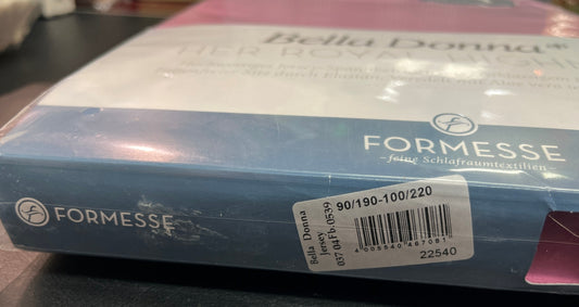 NEU Formesse Bella Donna Jersey Spannbetttuch 90/190-100/220 cm