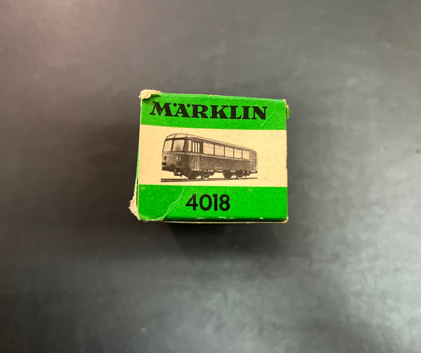 Märklin 3016 + 4018 Schienenbus VT98 + Beiwagen DB H0 OVP funktionstüchtig
