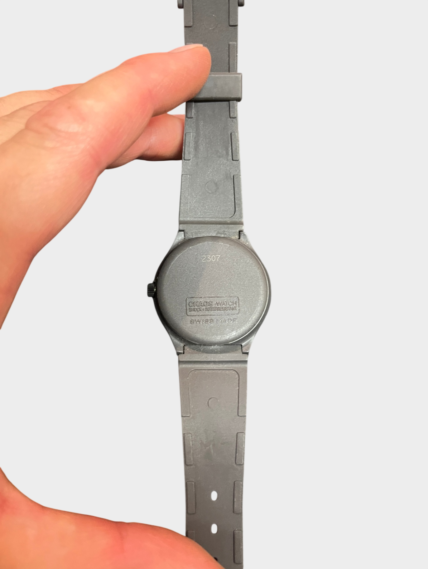 Chaos Watch Allen Jones Swiss Made Künstleruhr 1990er