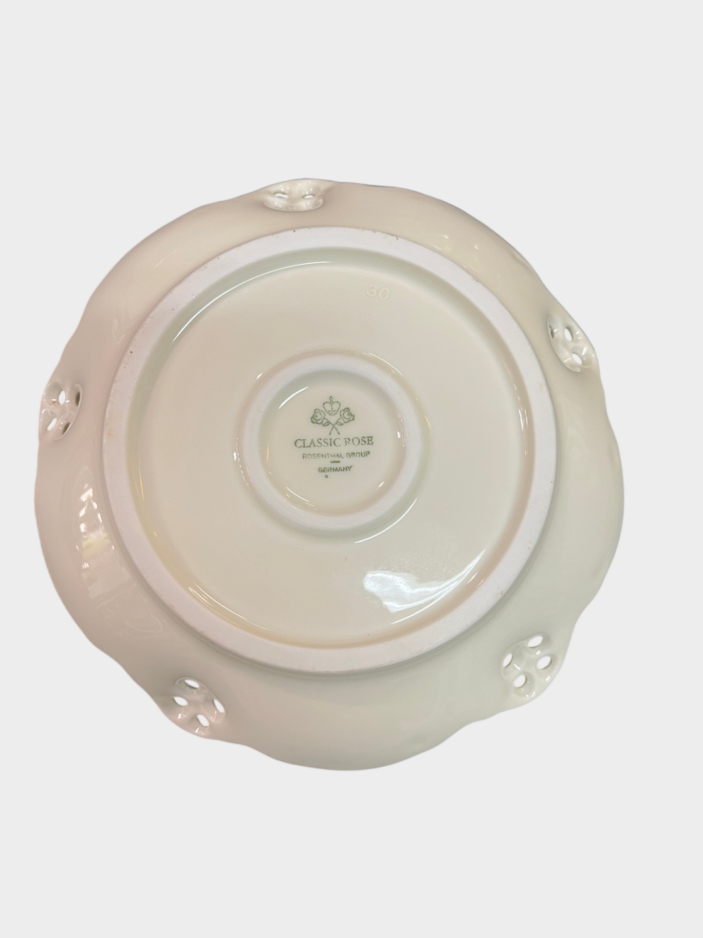 Rosenthal Classic Rose Porzellan Schale Durchbruchrand 15 cm