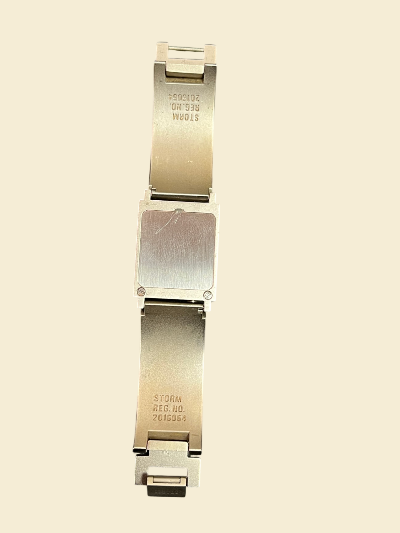 STORM Armbanduhr Metallarmband Klappgehäuse Reg. Nr. 2016064