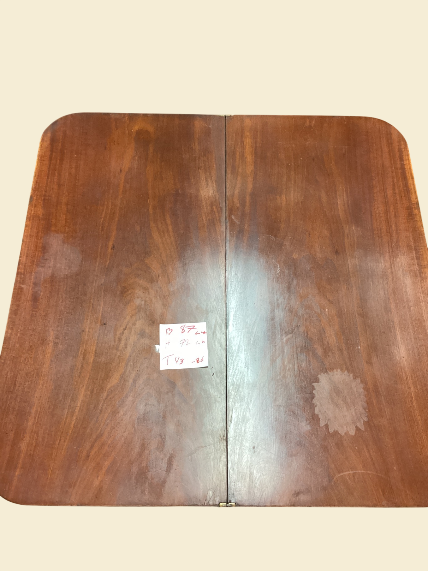 Klapptisch Massivholz ausziehbar mit Schublade