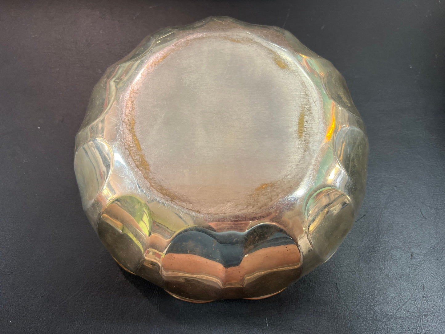 Metall Servierschale 20 cm Eierplatte Anbietschale mit Mulden