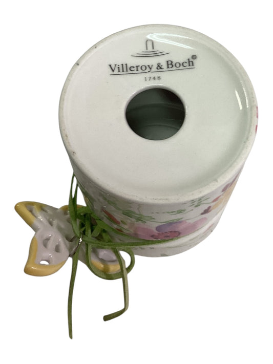 Villeroy & Boch Mariefleur Kerzenhalter mit Schmetterling