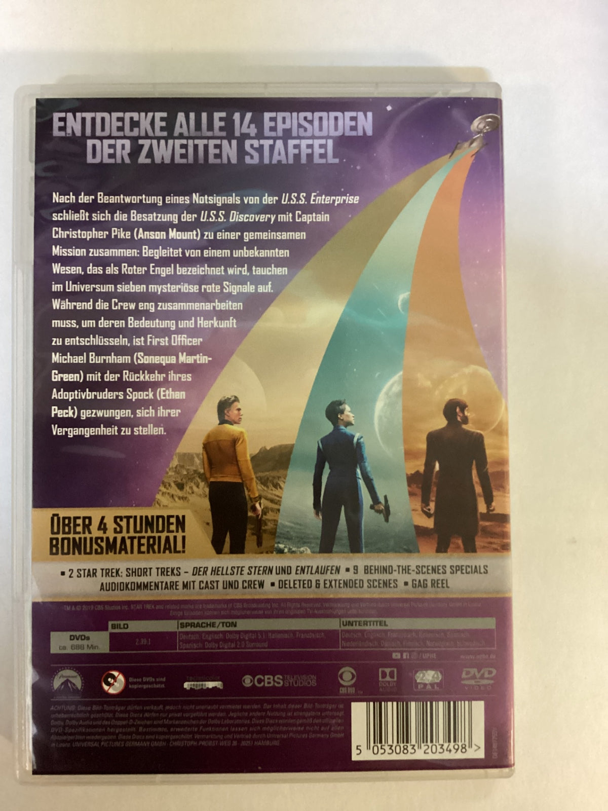 Star Trek: Discovery – Staffel 2 – DVD Box