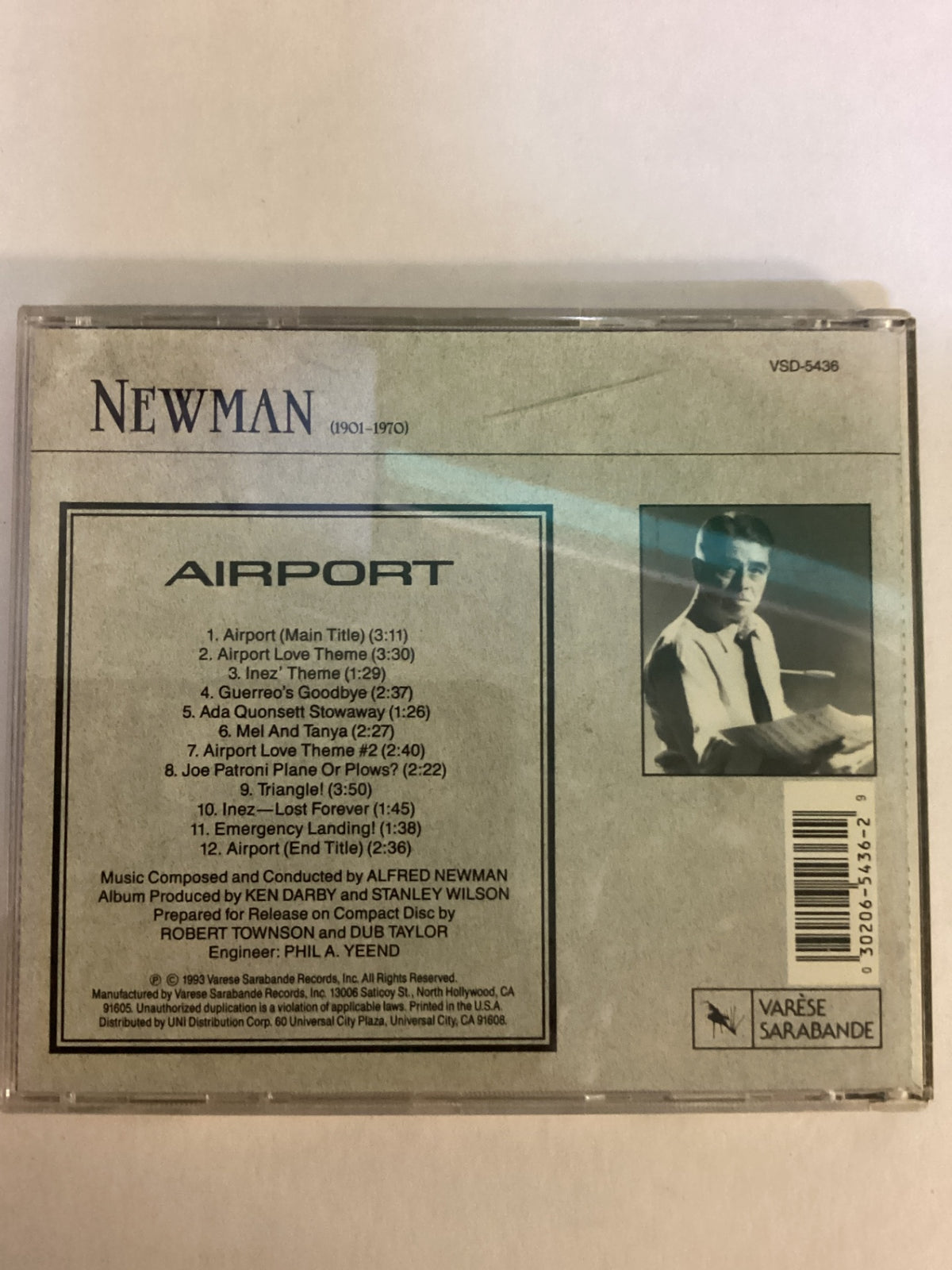 Alfred Newman – Airport – Original Motion Picture Soundtrack – CD