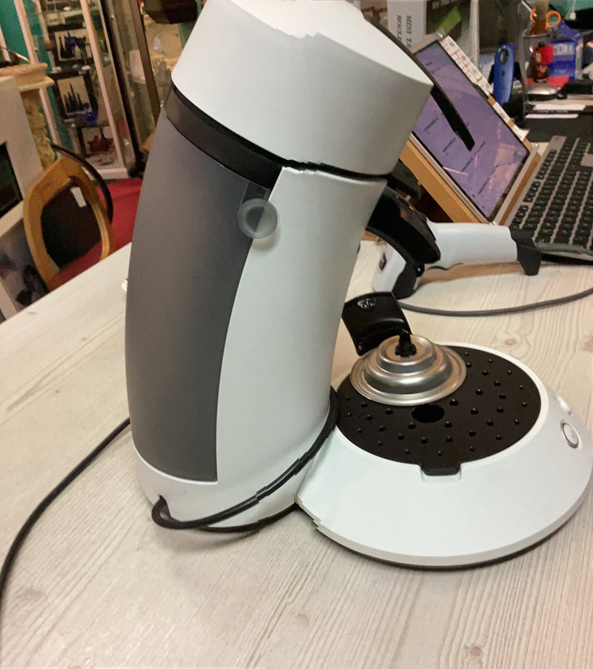 Philips Senseo Kaffeepadmaschine Weiß/Grau – geprüft – sehr guter Zustand
