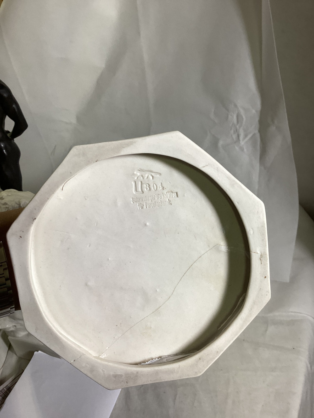 Schwarzburger Werkstätten Mauritius Pfeiffer Pierrot Mandoline U 304, 35 cm
