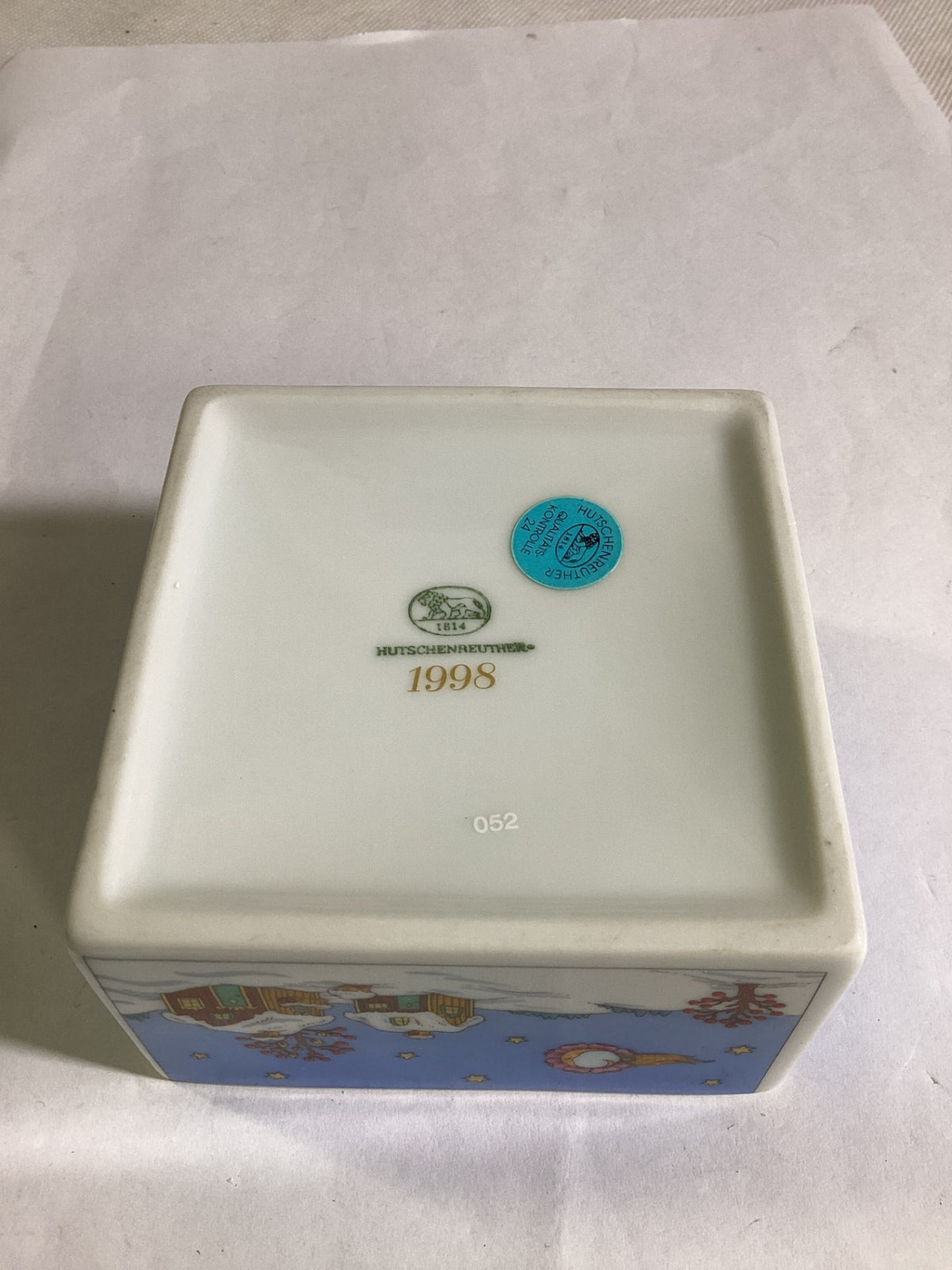 Hutschenreuther Weihnachtsspieluhr 1998 – Spieldose