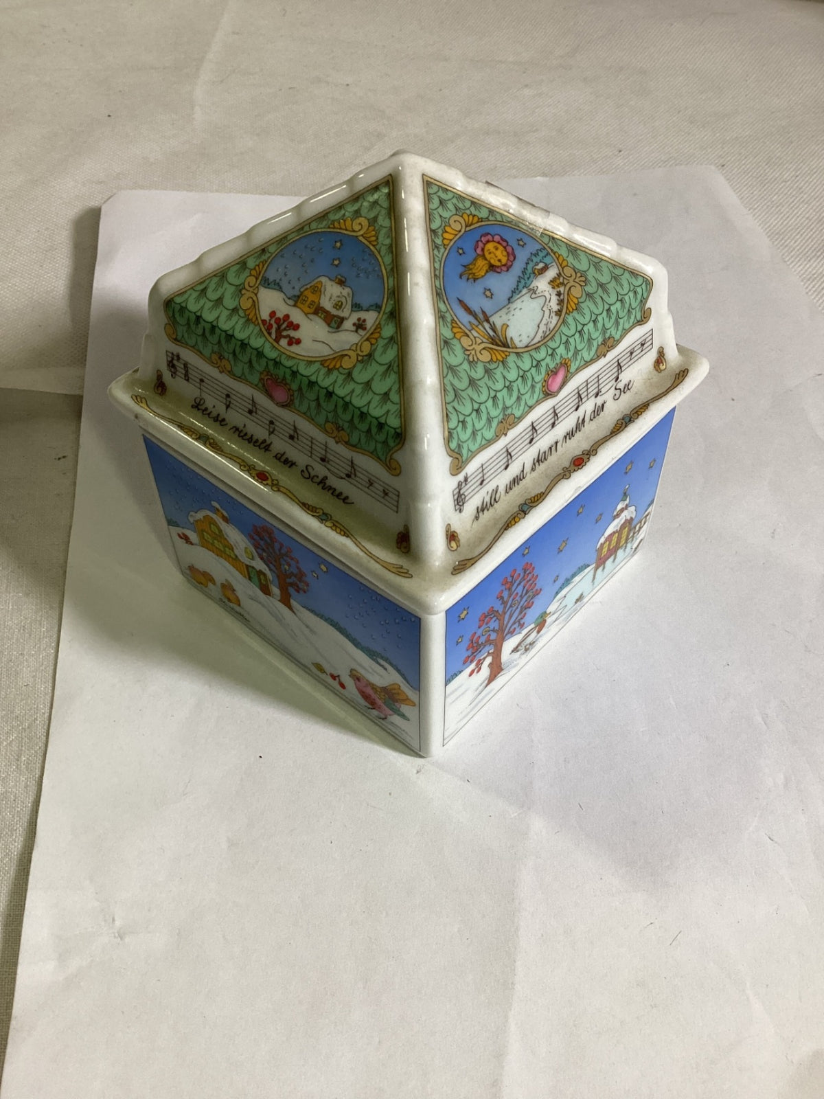 Hutschenreuther Weihnachtsspieluhr 1998 – Spieldose