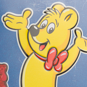 Blechdose Large HARIBO - Enjoy the Taste blue (Neuware) NostalgicArt