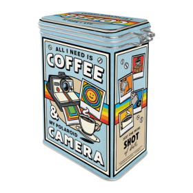 Blechdose Aromadose »Polaroid - Coffee & Camera« (Neuware) NostalgicArt