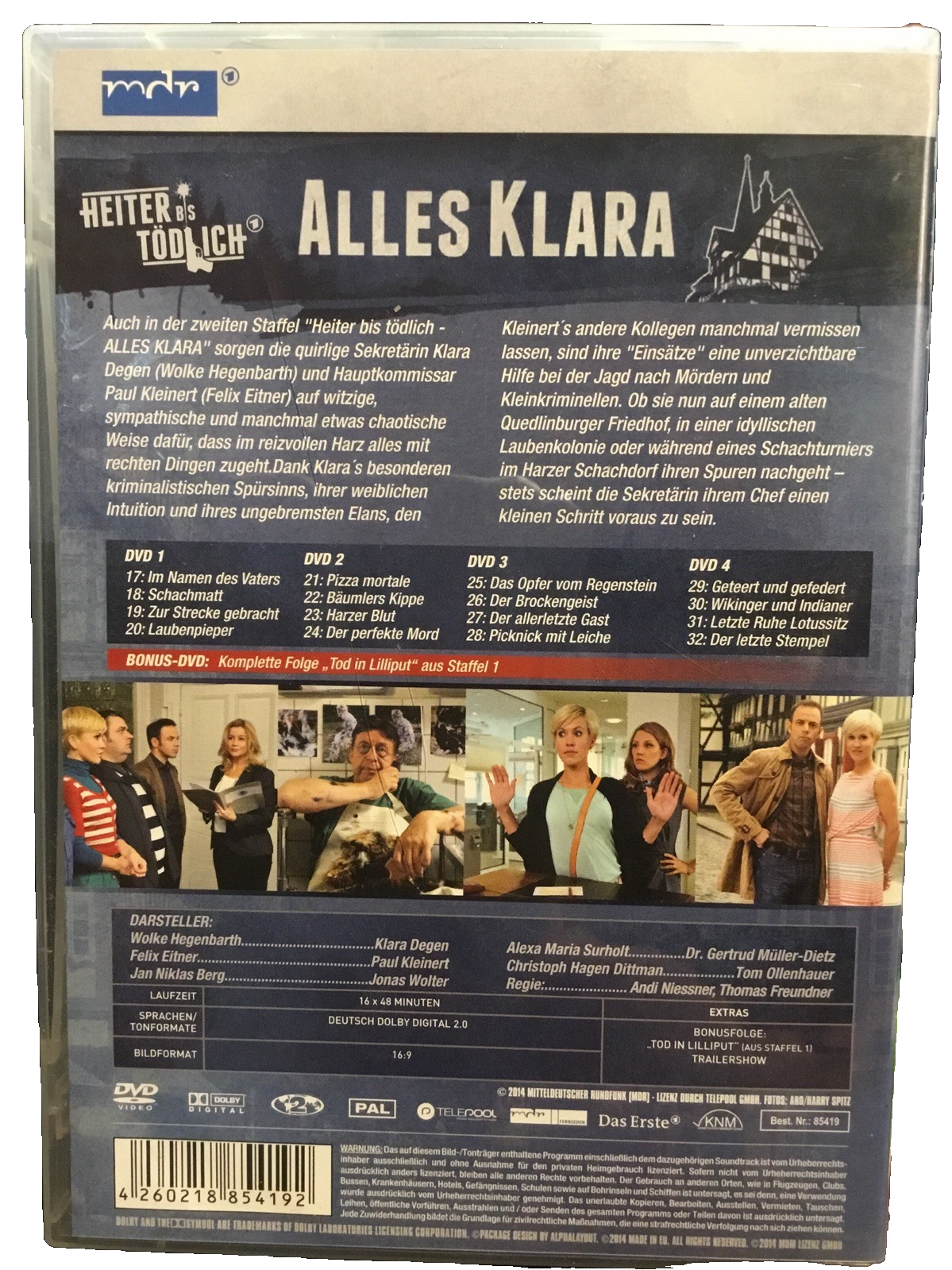 Alles Klara - Staffel 2/Folgen 17-32 [4 DVDs + 1 Bonus DV... | DVD | Zustand gut