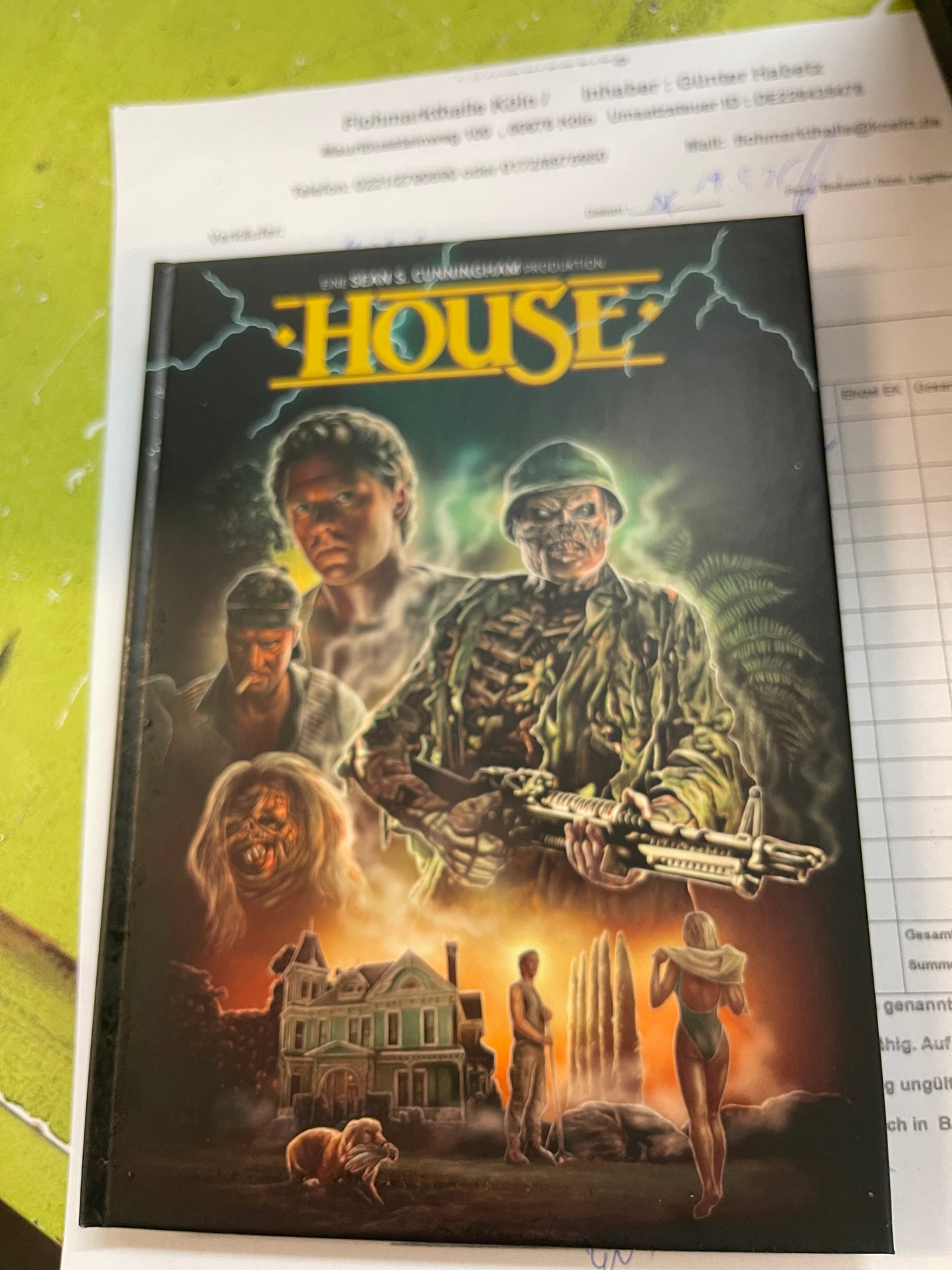 House 1-4 /4K / UHD uncut / - Lederschuber *5 Mediabooks*