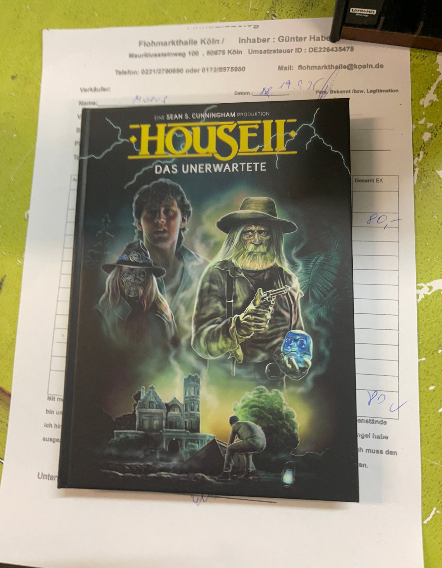House 1-4 /4K / UHD uncut / - Lederschuber *5 Mediabooks*