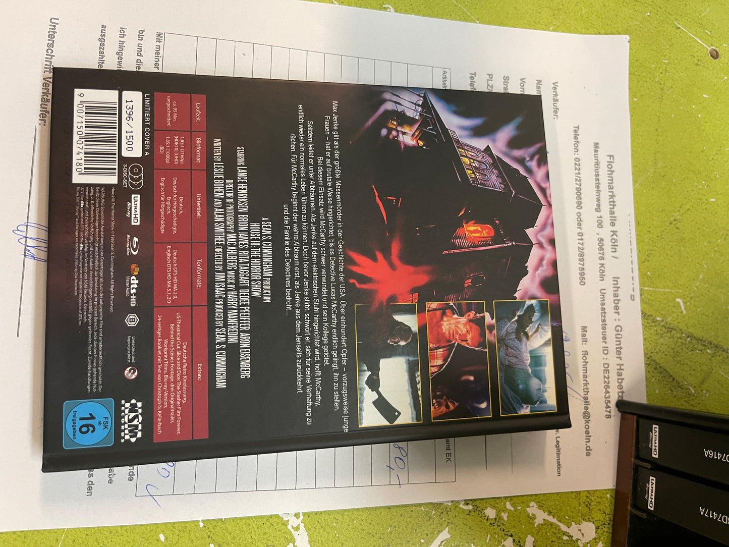 House 1-4 /4K / UHD uncut / - Lederschuber *5 Mediabooks*