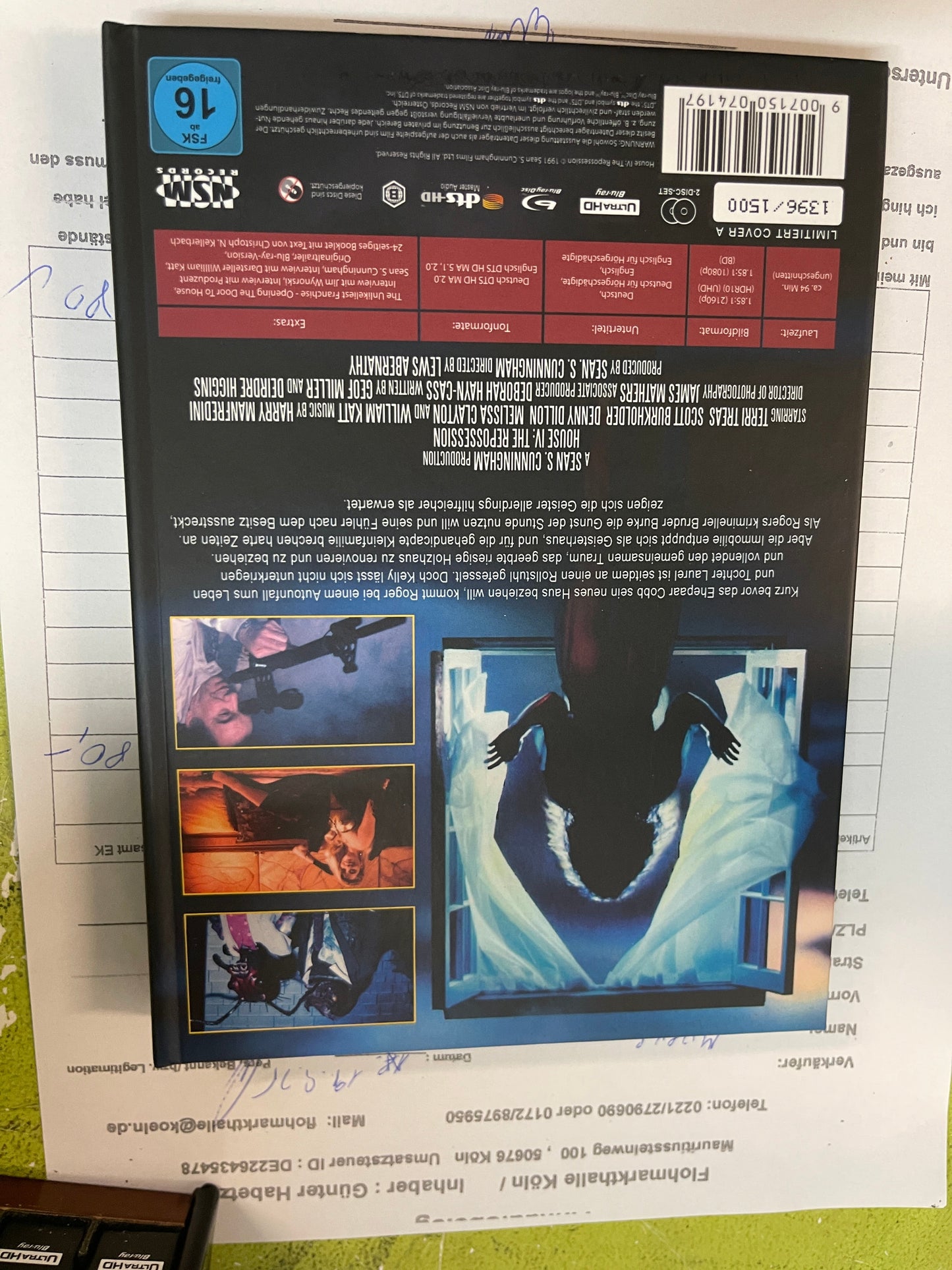 House 1-4 /4K / UHD uncut / - Lederschuber *5 Mediabooks*
