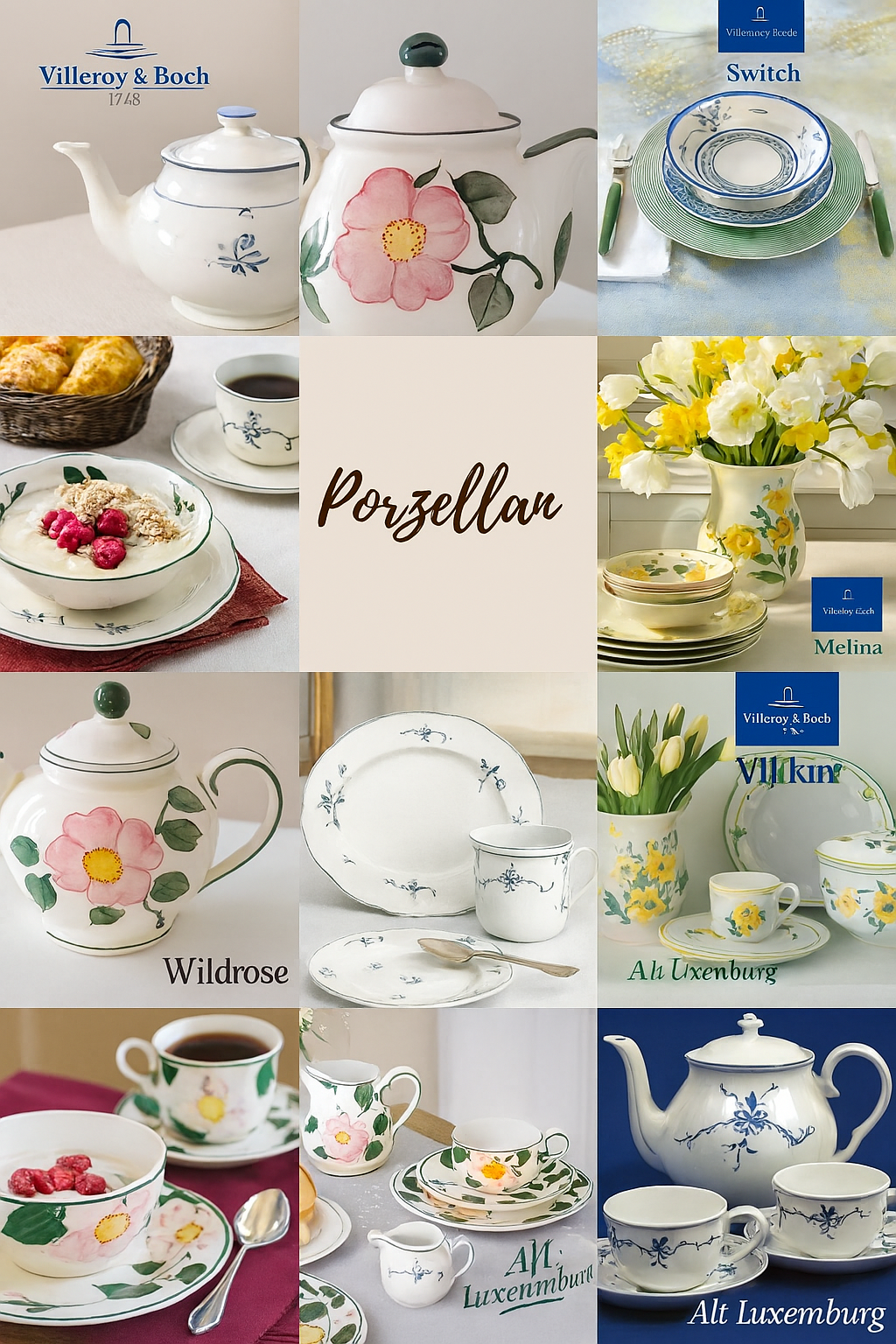 Porzellan von Villeroy & Boch
