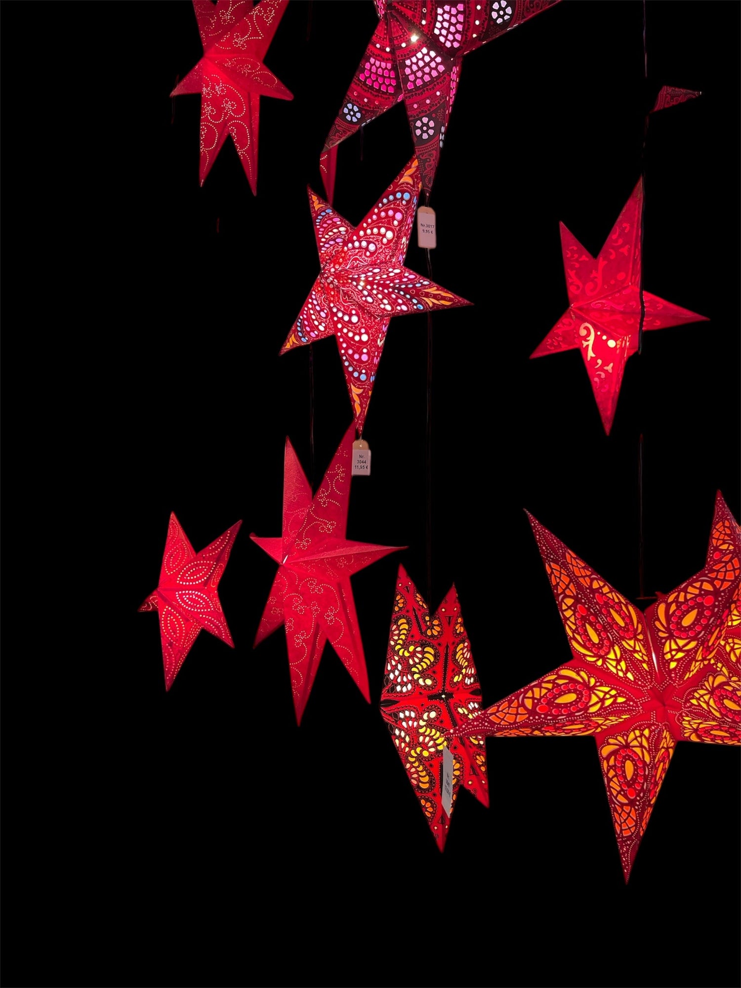 Sterne aus Papier