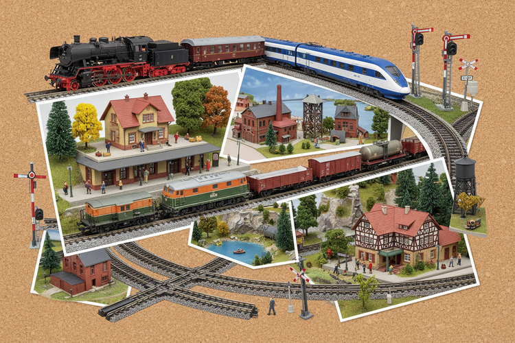 10a. Modellbahn Züge Anhänger & Zubehör