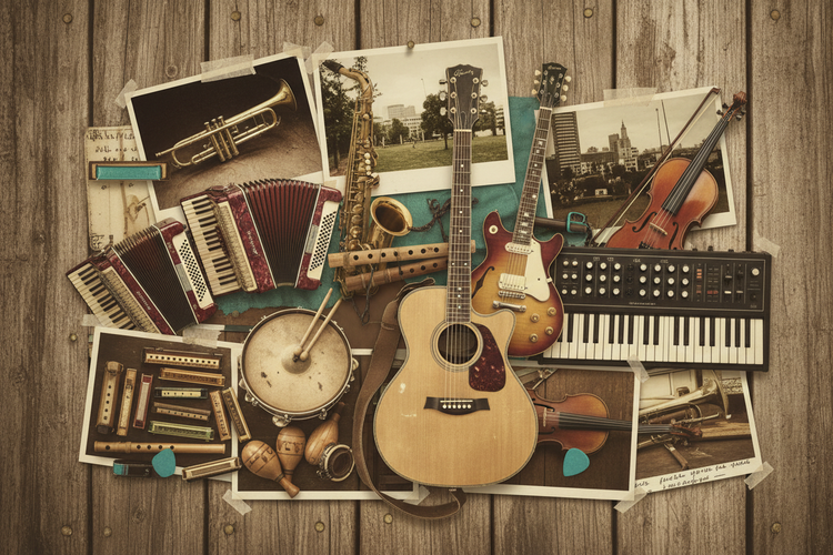 12. Musikinstrumente