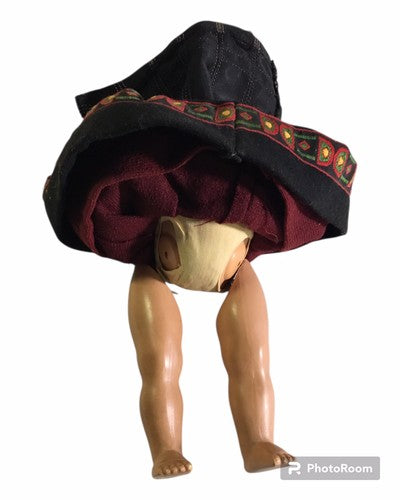 Vintage Trachtenpuppe – 24 cm – Volkskunst – Tracht