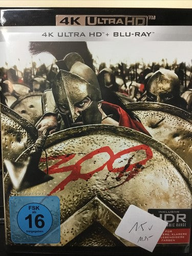 300 - 4K Ultra HD Blu-ray - (Gerard Butler) # UHD+BLU-RAY-
